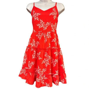 NWT Fancyinn Red and White Dress - Size Small, Adjustable Straps